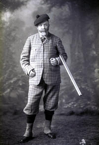 Robert MacNab, surgeon, Bury St Edmunds. He was also consultant physician to the Suffolk General Hospital from 1867 to 1895. This image is reproduced by permission of the Suffolk Record Office.